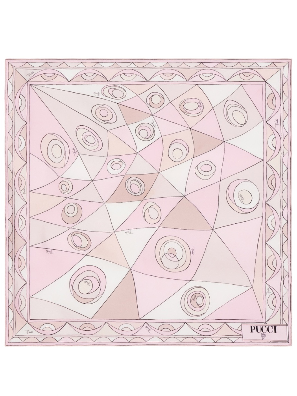 Pucci Occhi Silk Twill Scarf | NWT